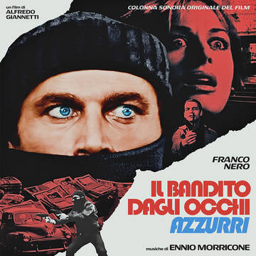 Ennio Morricone - Il Bandito Dagli Occhi Azzurri: The Blue-Eyed Bandit (OST) [Ltd Ed Transparent Blue Vinyl] (RSD 2021)