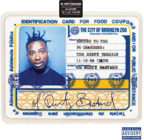 Ol' Dirty Bastard - Return to the 36 Chambers: The Dirty Version [2LP/ 180G]