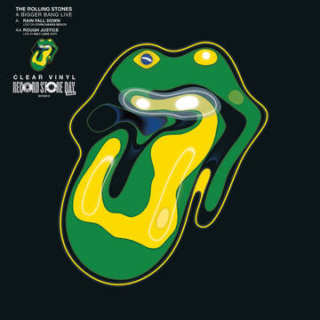 Rolling Stones - A Bigger Bang Live: Rain Fall Down b/w Rough Justice [10