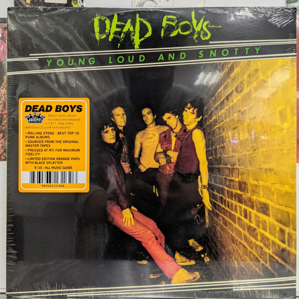 Dead Boys - Young Loud and Snotty [Remastered/ Ltd Ed Orange Vinyl with Black Splatter]