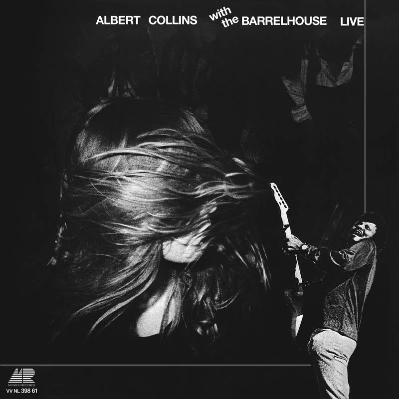 Albert Collins with The Barrelhouse - Live [Ltd Ed Translucent Red/ Solid White/ Black vinyl] (RSD 2021)