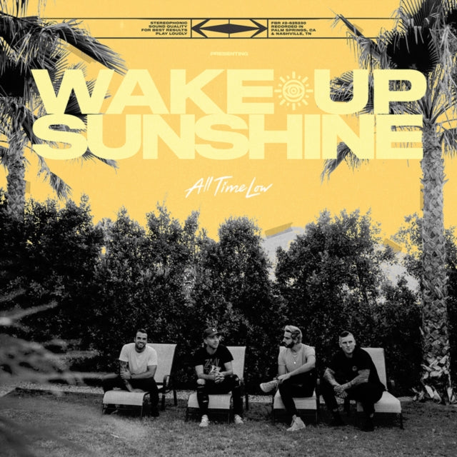 All Time Low - Wake Up Sunshine [Ltd Ed Custard & White Splatter Vinyl]