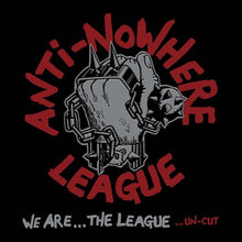 Load image into Gallery viewer, Anti-Nowhere League - We Are...the League...Un-Cut [Ltd Ed Splatter Vinyl/ Metallic Foil Embossed Jacket]
