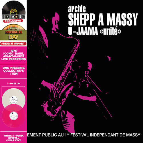 Archie Shepp - Live at Massy [2LP/ Ltd Ed Opaque White & Opaque Pink Vinyl/ OBI Strip] (RSD 2023)