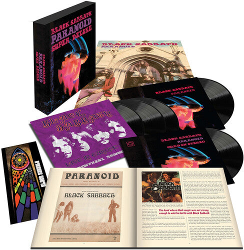 Black Sabbath - Paranoid: Super Deluxe Edition [5LP/ Hardcover Book/ Poster/ 50th Anniversary/ Boxed]