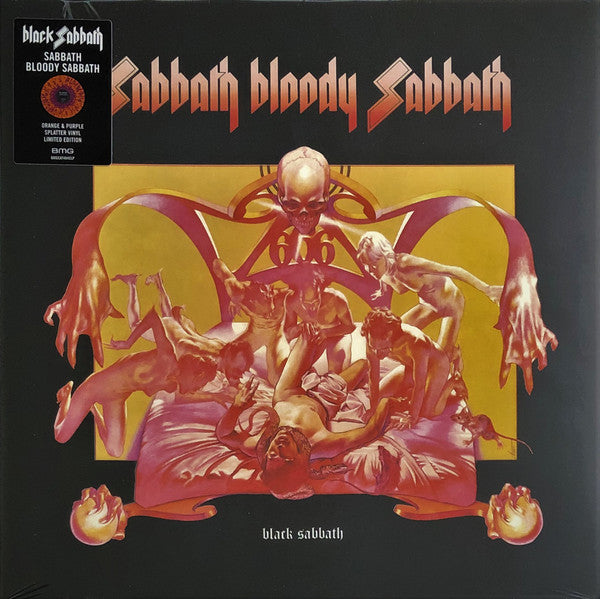 Black Sabbath - Sabbath Bloody Sabbath [Ltd Ed Orange & Purple Splatter Vinyl]