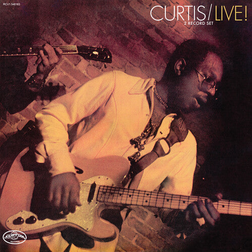 Curtis Mayfield - Curtis / Live! [2LP/ Ltd Ed Burgundy/ Fruit Punch Vinyl] (SYEOR 2023)