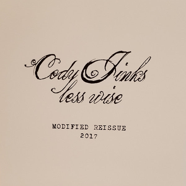 Cody Jinks - Less Wise: Modified Reissue 2017 [2LP]