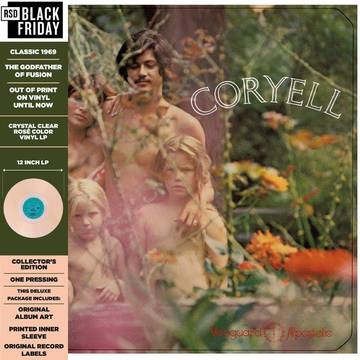 Larry Coryell - Coryell [French Import/ Ltd Ed Crystal Clear Rose Vinyl] (RSDBF 2022)