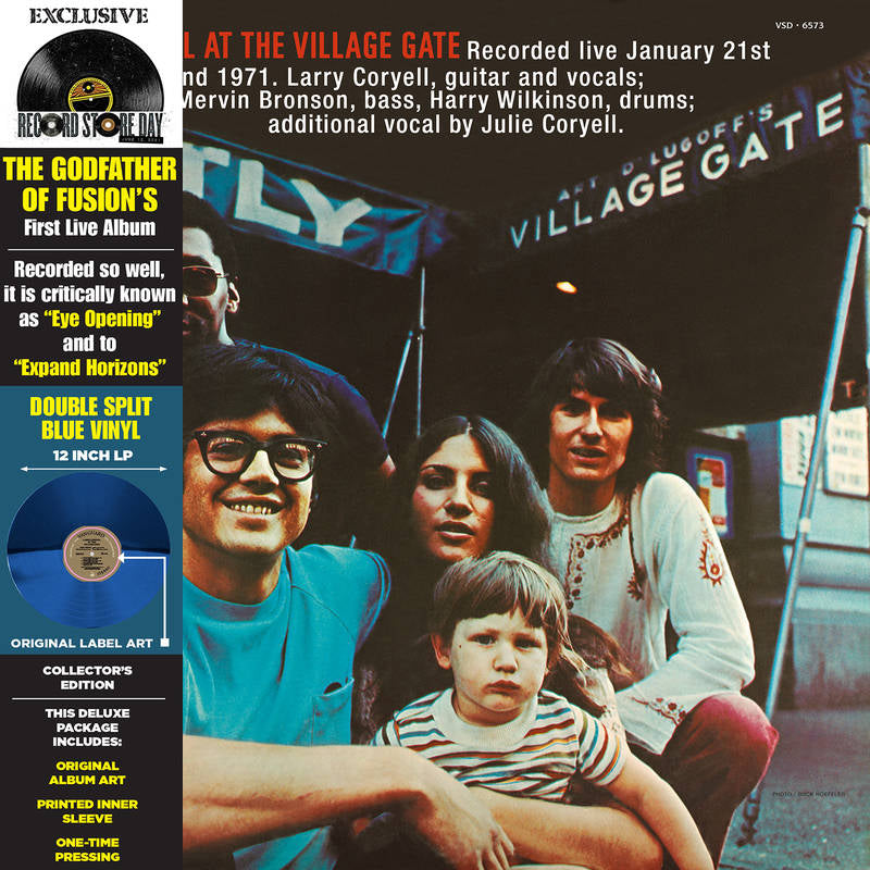 Larry Coryell - At the Village Gate [Ltd Ed Double Split Blue Vinyl] (RSD 2021)