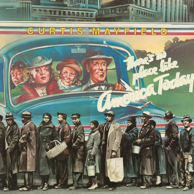 Curtis Mayfield - There's No Place Like America Today [Ltd Ed Turquoise Vinyl]