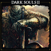 Load image into Gallery viewer, Motoi Sakuraba &amp; Yuka Kitamura - Dark Souls II (OST) [2LP/ Ltd Ed Tan with Red Splatter Vinyl]
