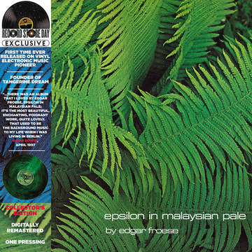 Edgar Froese (Tangerine Dream) - Epsilon In Malaysian Pale [Ltd Ed Colored Vinyl] (RSD 2022)
