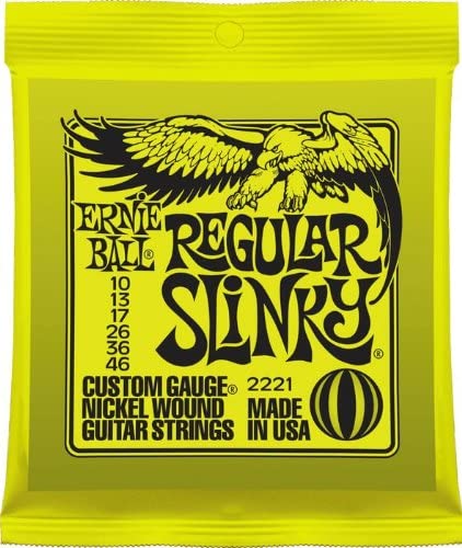 Guitar Strings - Ernie Ball Regular Slinkys [Set of 6]