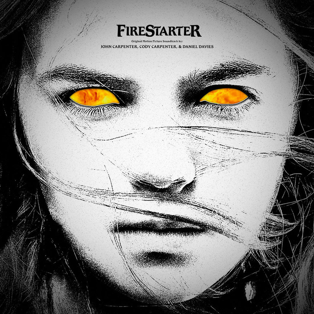 John Carpenter, Cody Carpenter, and Daniel Davies - Firestarter (OST) [Ltd Ed Yellow & Bone Splatter Vinyl/ Die-Cut Cover]