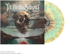 Load image into Gallery viewer, Fit for an Autopsy - The Sea of Tragic Beasts [Ltd Ed Mint Green, Yellow and Orange Swirl with Splatter Vinyl]
