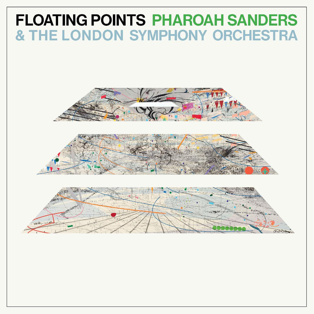 Floating Points, Pharoah Sanders & The London Symphony Orchestra - Promises [Ltd Ed Marbled Vinyl/  Die-Cut Cover/ Indie Exclusive]