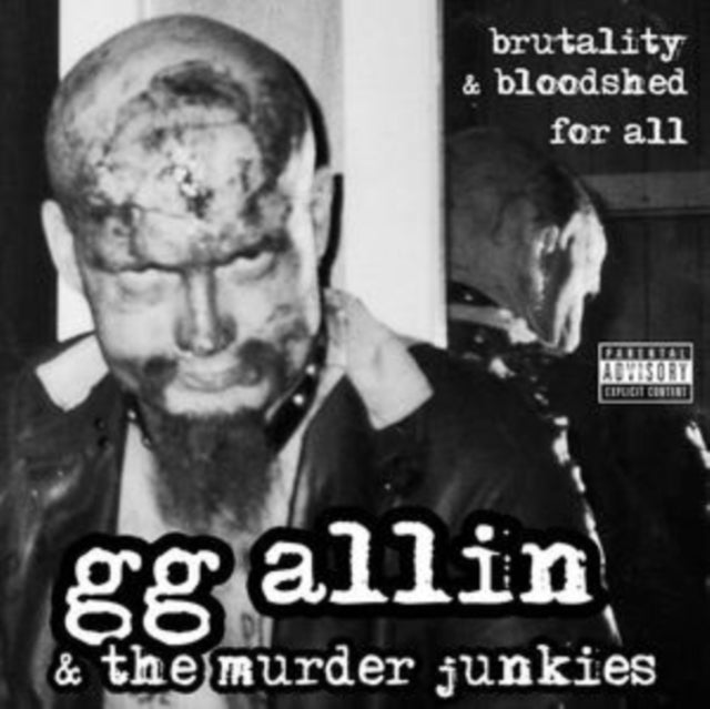 GG Allin & the Murder Junkies - Brutality & Bloodshed For All [Ltd Ed Clear Blue Vinyl]