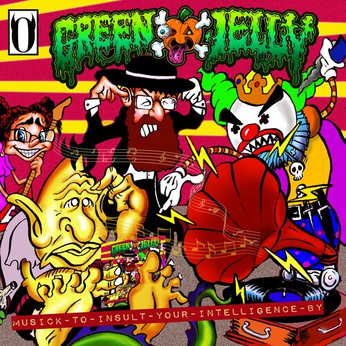 Green Jelly - Musick to Insult Your Intelligence By [Ltd Ed Orange with Black Splatter Vinyl] (RSDBF 2022)