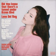 Load image into Gallery viewer, Lana Del Rey - Did You Know That There&#39;s a Tunnel Under Ocean Blvd [2LP/ Ltd Ed Green Vinyl/ Alternate Artwork/ Indie Exclusive]
