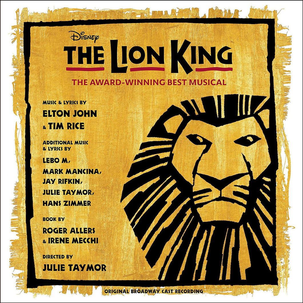 Various Artists - The Lion King (OBC) [2LP/ Ltd Ed Gold & Black Splatter Vinyl]