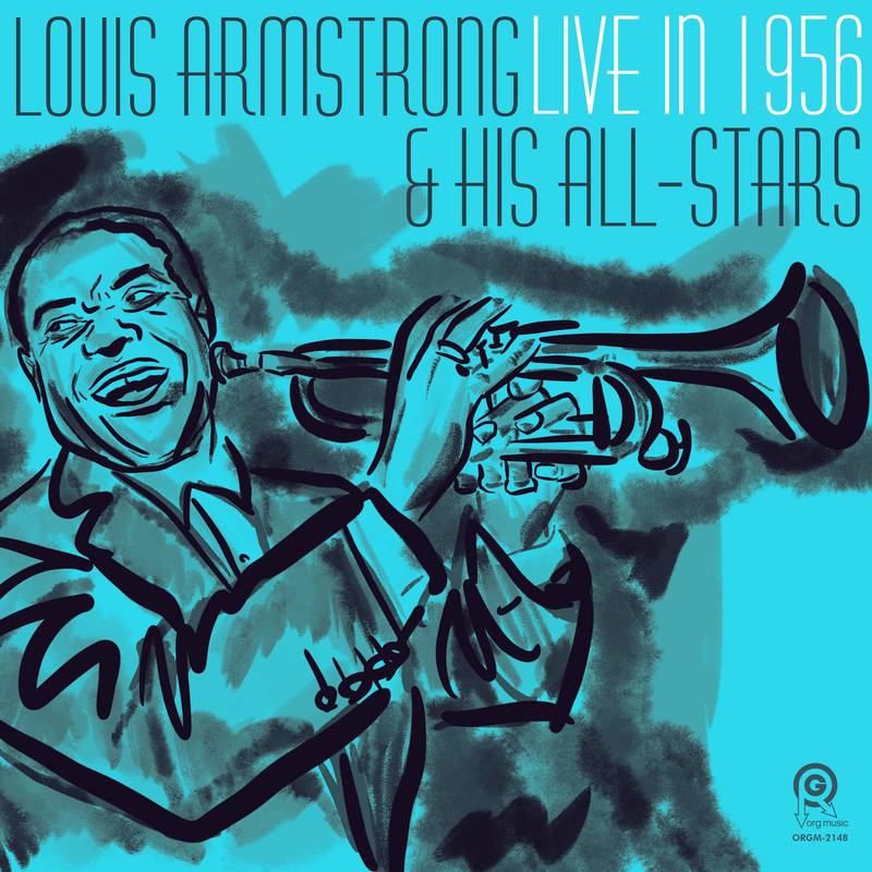 Louis Armstrong & His All-Stars - Live in 1956 [Ltd Ed Aqua Vinyl] (RSDBF 2019)