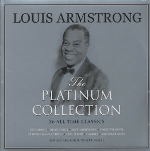Louis Armstrong - The Platinum Collection: 36 All Time Classics [3LP/ Ltd Ed White Vinyl/ UK Import]