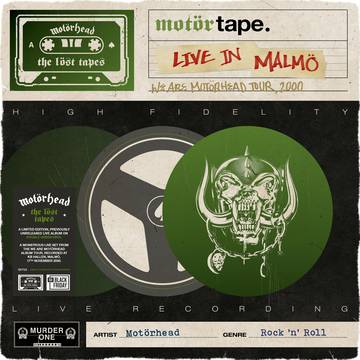 Motörhead - The Lost Tapes Vol.3: Live in Malmo 2000 [2LP/ Ltd Ed Green Vinyl] (RSDBF 2022)