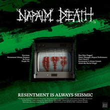 Load image into Gallery viewer, Napalm Death - Resentment is Always Seismic: A Final Throw of Throes [180G/ Ltd Ed Transparent Red Vinyl]
