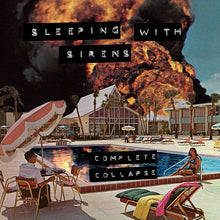 Load image into Gallery viewer, Sleeping With Sirens - Complete Collapse [Ltd Ed Easter Yellow &amp; Orange Galaxy Colored Vinyl]
