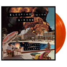 Load image into Gallery viewer, Sleeping With Sirens - Complete Collapse [Ltd Ed Easter Yellow &amp; Orange Galaxy Colored Vinyl]
