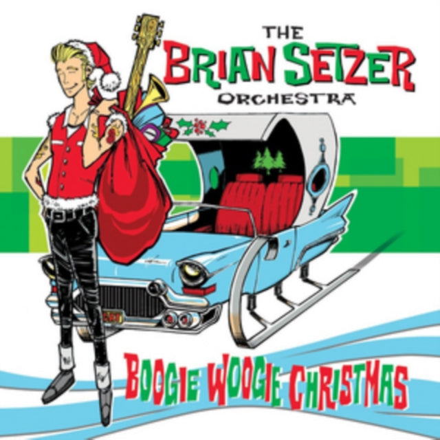 Brian Setzer Orchestra, The - Boogie Woogie Christmas [Ltd Ed Green & White Splatter Vinyl]