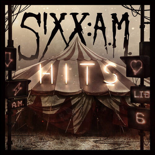 Sixx: A.M. - Hits [2LP/ 180G/ Ltd Ed Red & Black Smoke Vinyl]