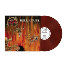 Load image into Gallery viewer, Slayer - Hell Awaits [Black, Red Marbled, or Orange &amp; Black Split Color Vinyl]
