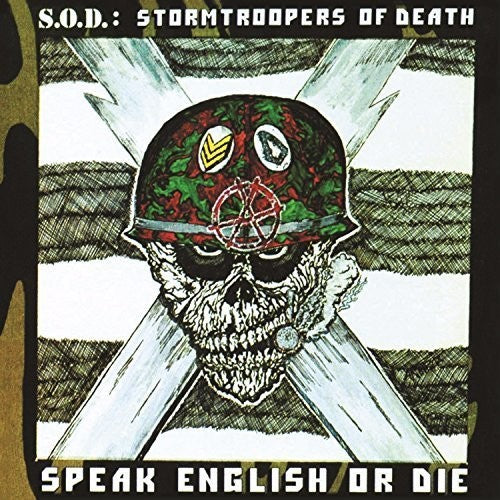 S.O.D. (Stormtroopers of Death) - Speak English or Die [2LP/ Ltd Ed Olive Green & Red Splatter Vinyl]