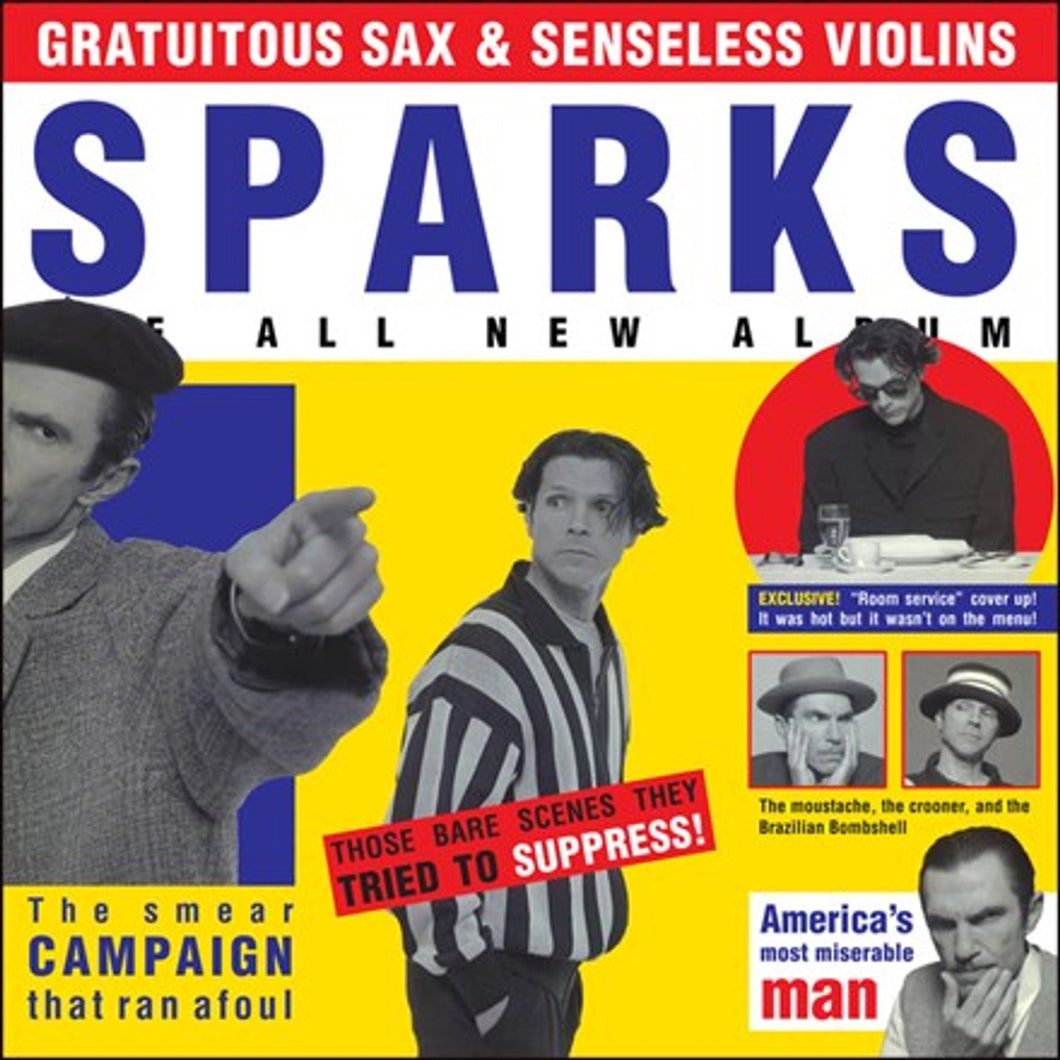 Sparks - Gratuitous Sax & Senseless Violins: Deluxe Edition [1LP + 2CD/ 180G/ Remastered]