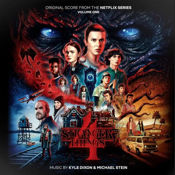 Kyle Dixon & Michael Stein - Stranger Things: Season 4, Vol. 1 (Max's Blue World) [2LP/ Ltd Ed Transparent Blue Vinyl]