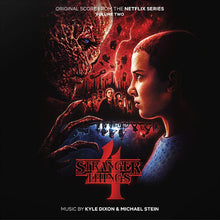 Load image into Gallery viewer, Kyle Dixon &amp; Michael Stein - Stranger Things: Season 4, Vol. 2 (Vecna&#39;s Red World) [2LP/ Ltd Ed Red with Blue Marble Vinyl]
