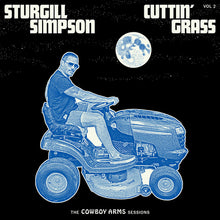 Load image into Gallery viewer, Sturgill Simpson - Cuttin&#39; Grass, Vol. 2: The Cowboy Arms Sessions [Ltd Ed Blue &amp; White Swirl Vinyl/ Indie Exclusive]
