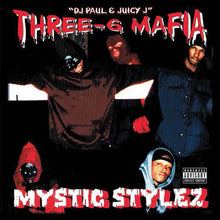 Load image into Gallery viewer, Three 6 Mafia - Mystic Stylez: 20th Anniversary [2LP/ Ltd Ed Red Vinyl]
