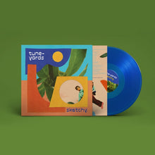 Load image into Gallery viewer, Tune-Yards - Sketchy. [Die-Cut Cover/ Ltd Ed Blue Vinyl/ Indie Exclusive]
