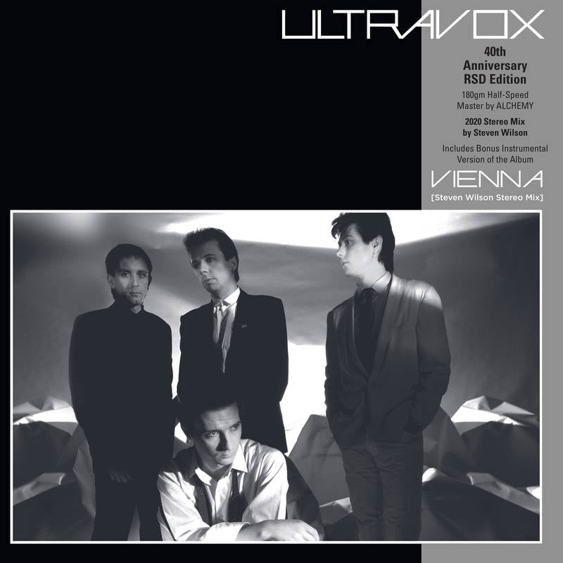 Ultravox - Vienna: Steven Wilson Stereo Mix [180G/ 2LP/ Ltd Ed Clear Colored Vinyl/ Half-Speed Mastered/ Bonus Instrumental Version] (RSD 2021)