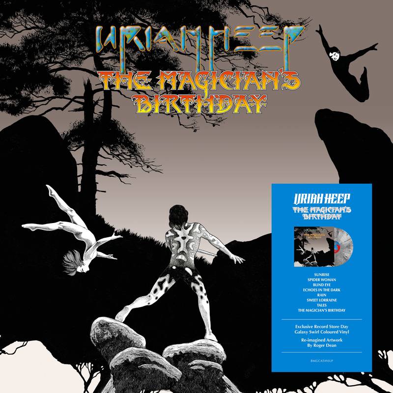 Uriah Heep - The Magician's Birthday [Ltd Ed Galaxy Swirl Coloured Vinyl/New Roger Dean Artwork] (RSD 2021)